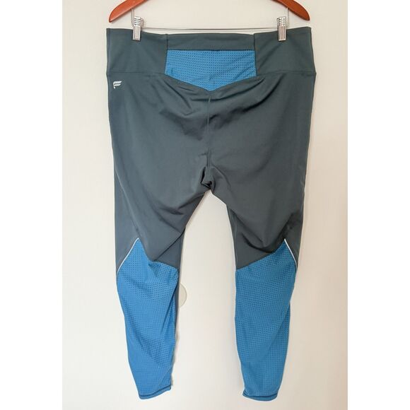 Fabletics Motion365 Stride 9 Storm Slate Ocean Eyes High-Waisted Legging Sz 3X - Picture 3 of 12